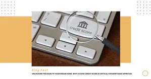 Credit score for mortgage approval